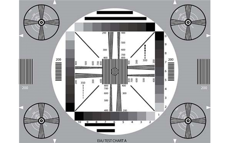 TE95-Q  ITE分辨率圖、EIAJ Chart圖