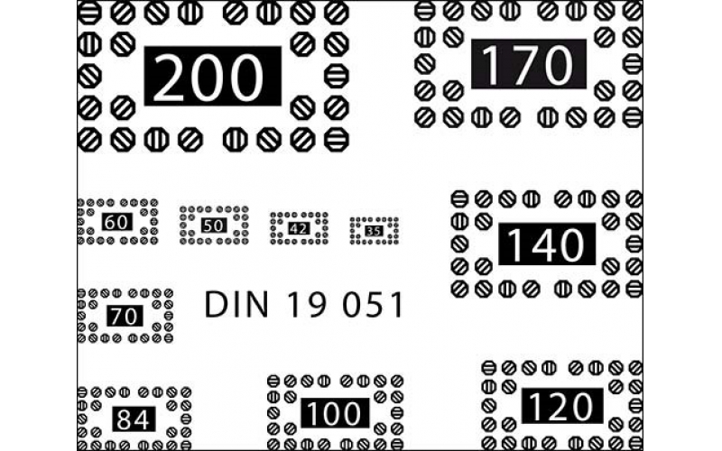 TE143-Q ISO 446(DIN 19051)Chart 圖