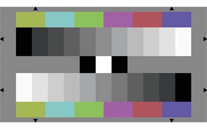 TE232-Q 灰階、色彩Chart圖