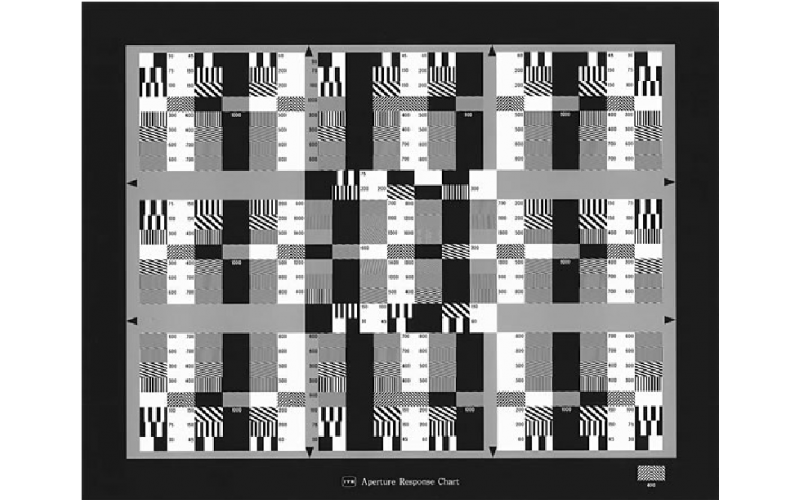 ITE 光圈響應(yīng)Chart圖