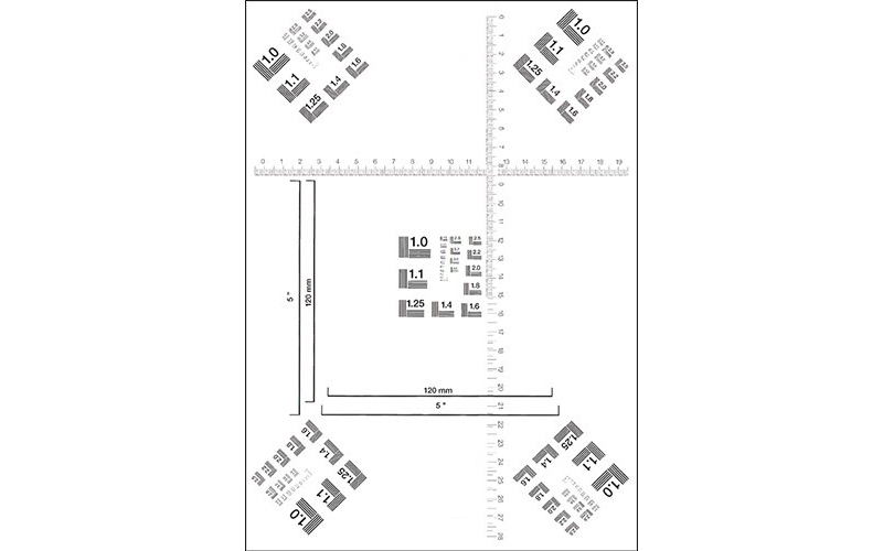 TE149-Q ISO 2號通用掃描儀Chart圖