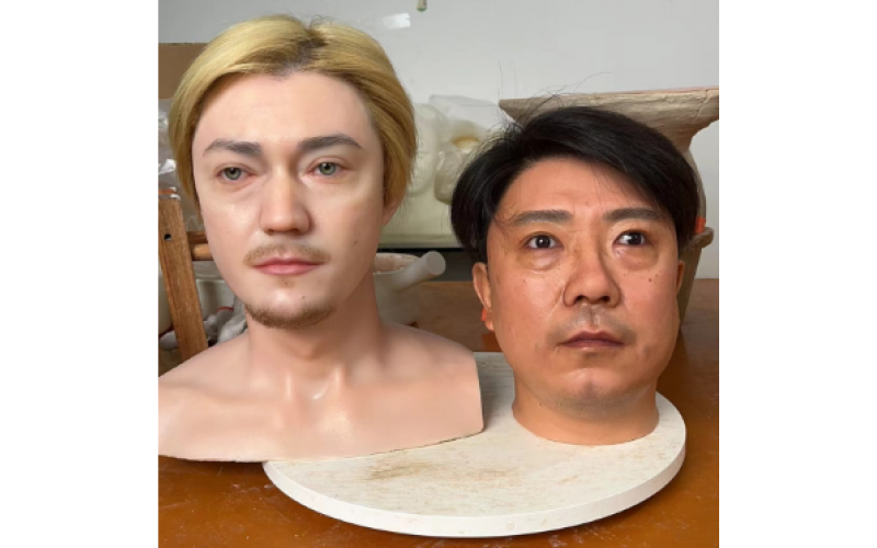 高仿真人頭像模型 黑人 黑人女性人頭像